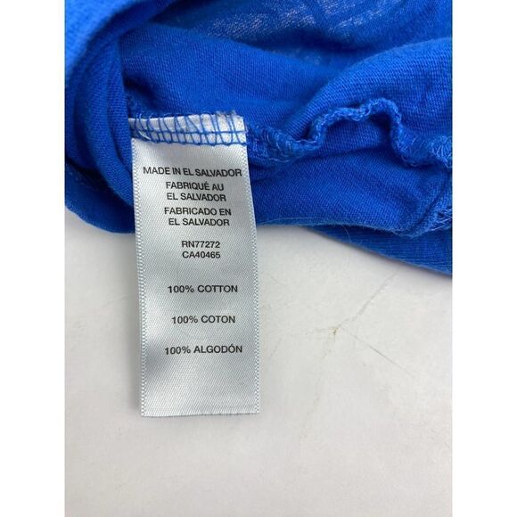 Super Mario Brothers Graphic Tee Blue 100% Cotton - Kids Size 4 - Picture 5 of 7